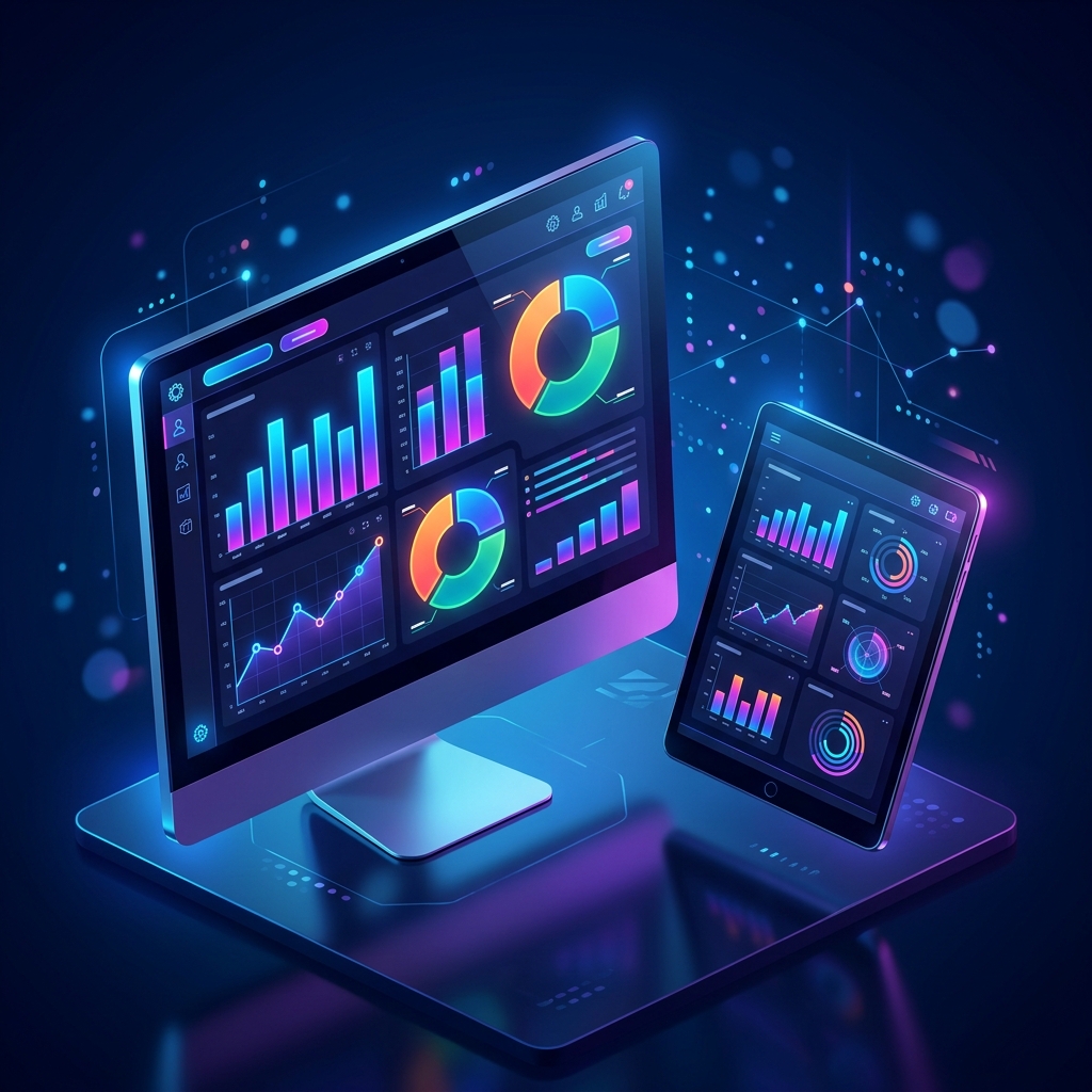 Enterprise Analytics Screen Mockup