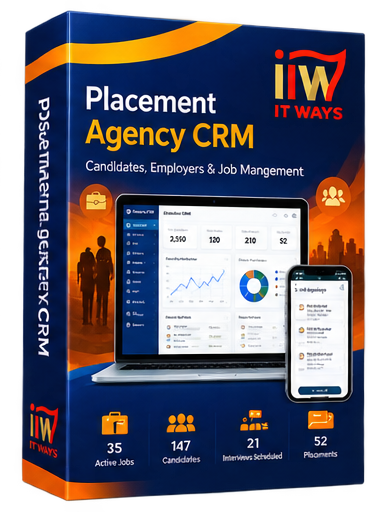 Placement Agency CRM Dashboard
