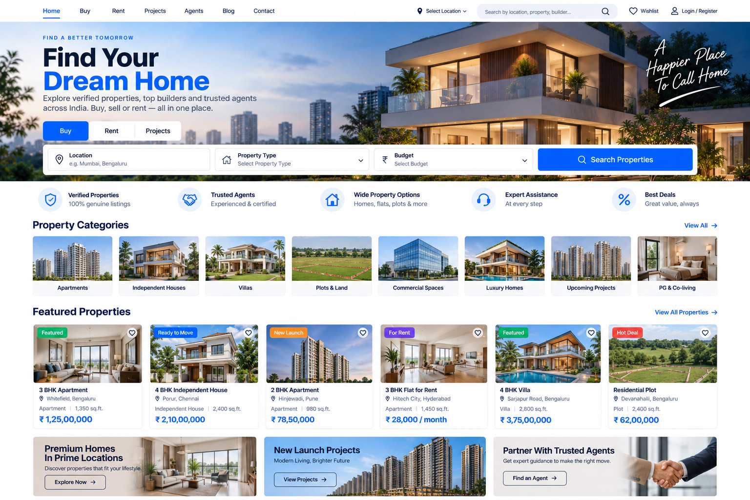 Real Estate Websites