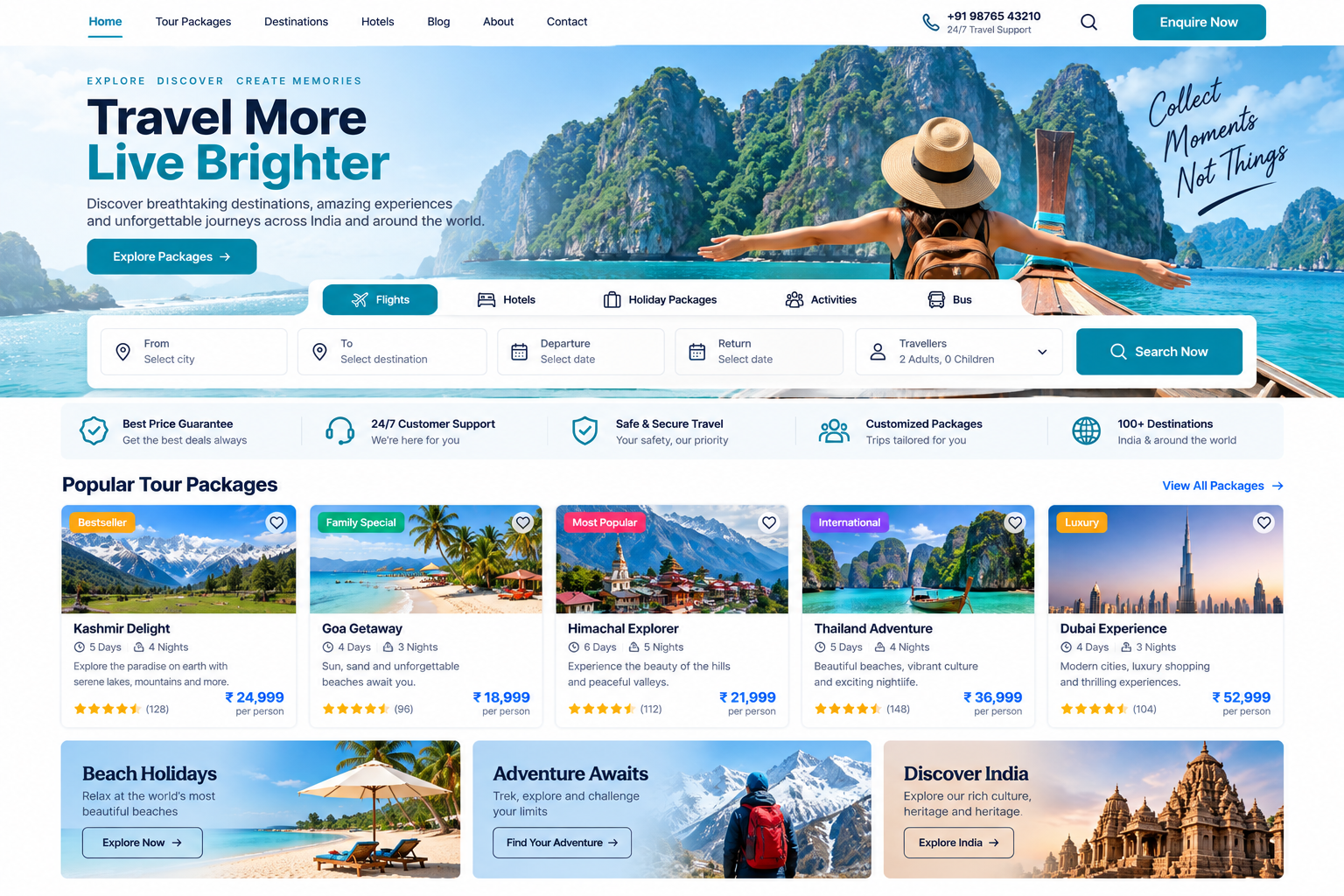 Travel & Tourism Websites